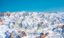 Maps for Arabba - Piste, town and resort maps.